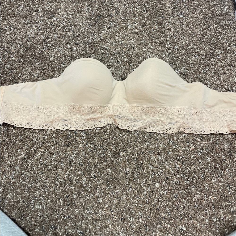 Natori Lace Bandeau - Soft Cream